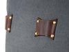 Aaron Leather Goods Canvas & Leather Knife Roll + Travel Backpack Combo