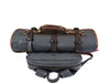 Aaron Leather Goods Canvas & Leather Knife Roll + Travel Backpack Combo