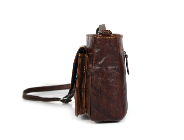Polaris Leather Ladies Bag - Brown. BUY 1 GET 1 FREE