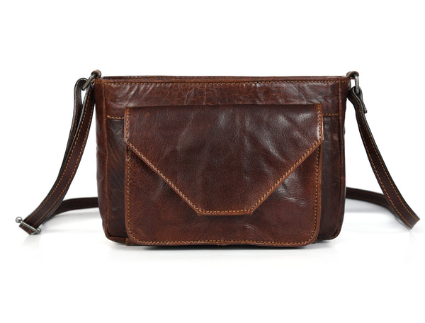 Polaris Leather Ladies Bag - Brown. BUY 1 GET 1 FREE