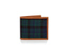 Leather Tweed Wallet - LW-268 - Aaron Leather Goods 