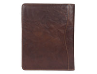 Aaron Leather Goods Executive Leather Document Folder