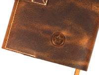 Rustic Leather Journal Notebook – Refillable Diary 5x7 & 6x8 Inches
