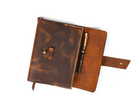 Rustic Leather Journal Notebook – Refillable Diary 5x7 & 6x8 Inches