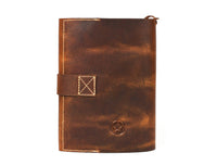 Rustic Leather Journal Notebook – Refillable Diary 5x7 & 6x8 Inches