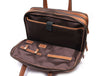 Aaron Leather Goods - Premium Tan Leather Office Bag