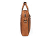 Aaron Leather Goods - Vintage Tan Leather Office Bag