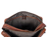 TerraCraft Leather Trolley Bag - Multicolor