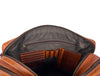 Aaron Leather Goods Full-Grain Leather Office Bag – Sleek Black Laptop Briefcase for Men