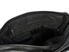 Aaron Leather Goods Full-Grain Leather Office Bag – Sleek Black Laptop Briefcase for Men