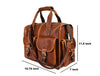 Aaron Leather Goods – Premium Leather Briefcase Bag