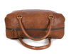 Premium Full-Grain Leather Weekender Duffel Bag for Travel & Business | 22 Inch