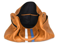 Luxura Leather Duffle Bag - Tan