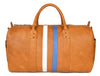 Luxura Leather Duffle Bag - Tan