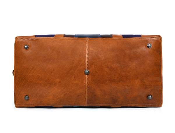 Canvas & Leather Duffle Bag – Weekend Travel Companion