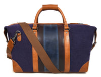 Canvas & Leather Duffle Bag – Weekend Travel Companion