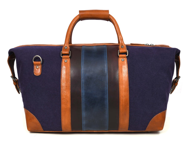 Canvas & Leather Duffle Bag – Weekend Travel Companion