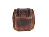 Quilted Leather Toiletry Bag – Premium Travel Dopp Kit
