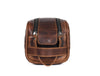 Quilted Leather Toiletry Bag – Premium Travel Dopp Kit