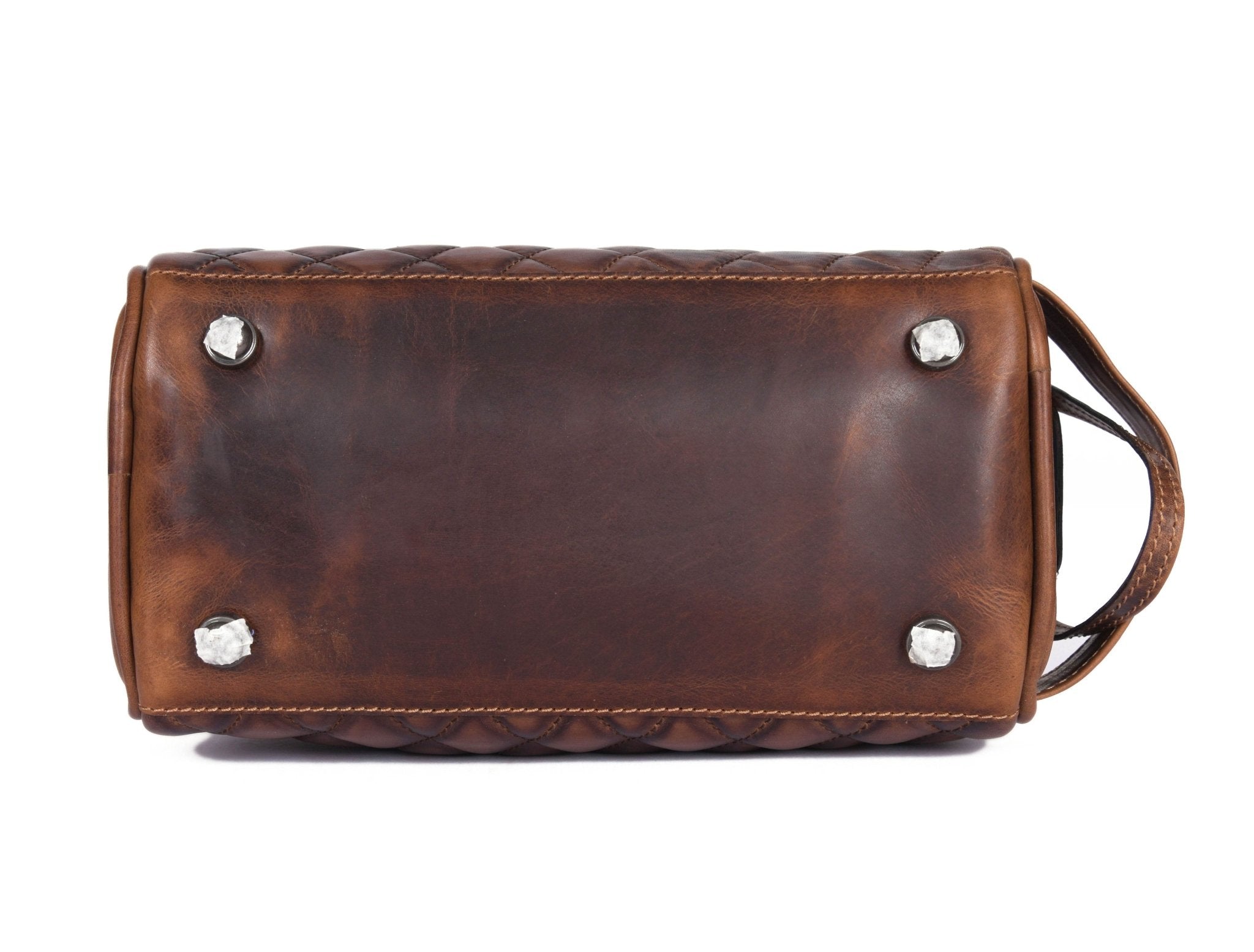 Quilted Leather Toiletry Bag – Premium Travel Dopp Kit Quilted Leather Toiletry Bag – Premium Travel Dopp Kit