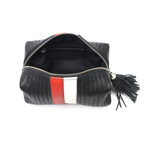 Handmade Genuine Leather Shaving & Grooming Organizer - Aaron Leather Goods