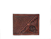 Tooled Leather Wallets For Men - Aaron Leather Goods 