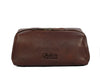 Leather Wash Bag for men and women - Aaron Leather Goods 