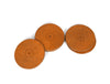 Cannes Leather Coaster - Tawny Brown