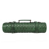 Arctic Blade Quilted Leather Knife Roll - Green - Aaron Leather Goods Inc