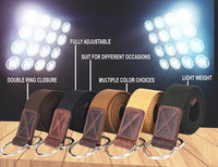 Paso Canvas Belt with D-ring - Coffee