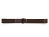 Paso Canvas Belt with D-ring - Green - Aaron Leather Goods 