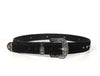 Nome Leather Belt - Black