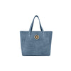 Blue Suede Bag for Women - Aaron Leather Goods