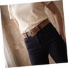 Chandler Leather Belt - Camel - Aaron Leather Goods Inc