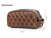 Ample Glide Quilted Leather Toiletry Bag