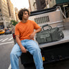 Full-Grain Leather Duffle Bag | Aaron Leather - Aaron Leather Goods Inc