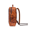Handcrafted Brown Leather Laptop Backpack - Aaron Leather Goods