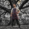 Handcrafted Full - Grain Leather Work Apron with Cross - Back Straps n - Aaron Leather Goods Inc
