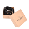 Handcrafted Genuine Black Leather Belt for Men – Classic Full Grain Leather Dress & Casual Belt with Premium Gift Box - Aaron Leather Goods Inc