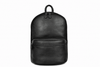 Handcrafted Genuine Leather Minimalist Backpack - Black - Aaron Leather Goods Inc