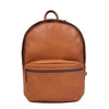 Handcrafted Genuine Leather Minimalist Backpack - Tan - Aaron Leather Goods Inc