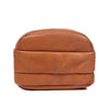 Handcrafted Genuine Leather Minimalist Backpack - Tan - Aaron Leather Goods Inc