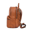 Handcrafted Genuine Leather Minimalist Backpack - Tan - Aaron Leather Goods Inc