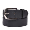 Handcrafted Textured Black Genuine Leather Belt for Men – Premium Saffiano Leather Dress & Casual Belt with Gift Box - Aaron Leather Goods Inc