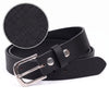 Handcrafted Textured Black Genuine Leather Belt for Men – Premium Saffiano Leather Dress & Casual Belt with Gift Box - Aaron Leather Goods Inc