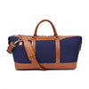 Handmade Canvas Leather Weekender Bag for Stylish Travel - Aaron Leather Goods