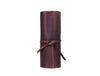 Handmade Leather Knife Roll Bag – Compact Chef Knife Organizer & Travel Case - Aaron Leather Goods Inc