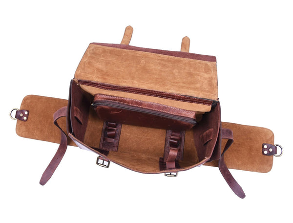 Handmade Leather Knife Roll Bag – Professional Chef Knife Storage & Travel Case - Aaron Leather Goods Inc