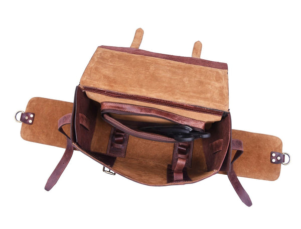 Handmade Leather Knife Roll Bag – Professional Chef Knife Storage & Travel Case - Aaron Leather Goods Inc
