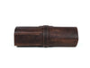 Handmade Leather Tool Roll Organizer – Rustic Full Grain Leather Storage Case - Aaron Leather Goods Inc